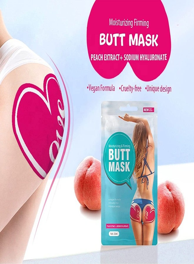 Elitzia Butt Mask Heart Shape Beauty Skin Kit Firm, Moisturize, Tone and Rejuvenate Bottom 5 Pack 2pcs/Pack Elitzia ETBS23 - Image 3